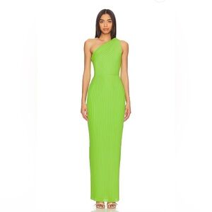 SOLACE London | Adira Maxi Dress in Green